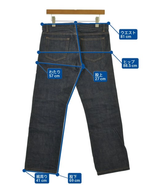 A.P.C.（アーペーセー）デニムパンツ 紺 サイズ:28(S位) メンズ/2200633836382