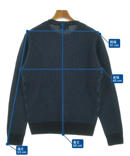 A.P.C.（アーペーセー）ニット・セーター 紺 サイズ:XS メンズ/2200646392042