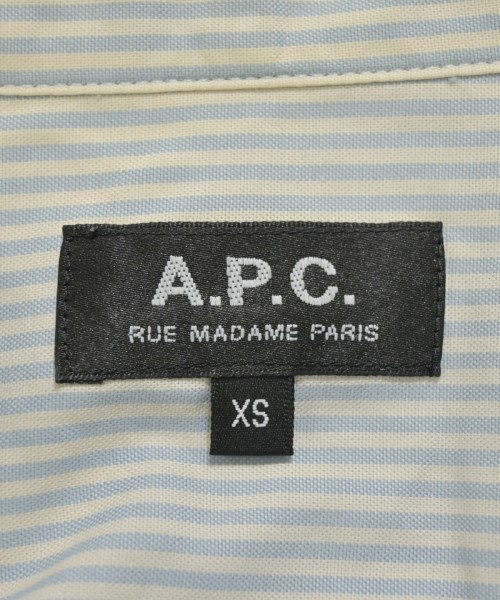 A.P.C.（アーペーセー）カジュアルシャツ 青 サイズ:XS メンズ/2200646745015