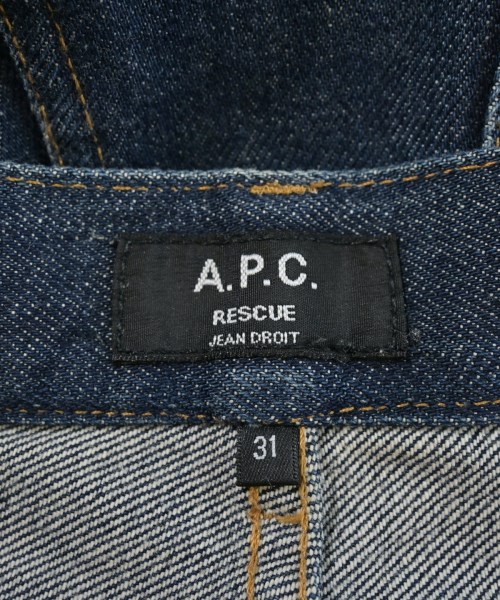 A.P.C.（アーペーセー）デニムパンツ 青 サイズ:31(M位) メンズ/2200639336022
