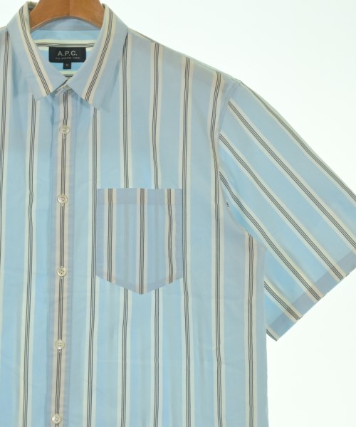 A.P.C.（アーペーセー）カジュアルシャツ 青 サイズ:M メンズ/2200639345093