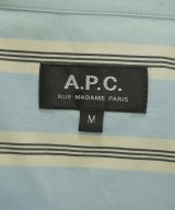 A.P.C.（アーペーセー）カジュアルシャツ 青 サイズ:M メンズ/2200639345093