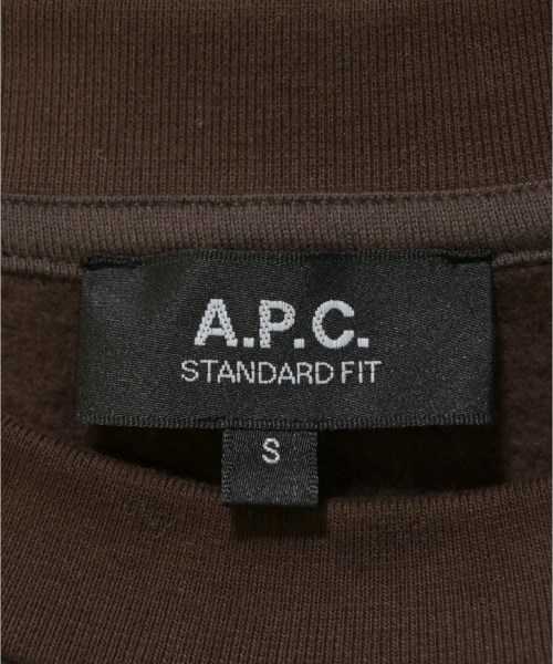 A.P.C.（アーペーセー）スウェット 茶 サイズ:S メンズ/2200647191019