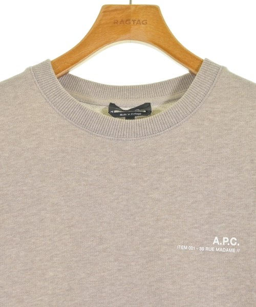 A.P.C.（アーペーセー）スウェット ベージュ サイズ:S メンズ/2200637368278