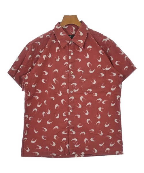 A.P.C.(アーペーセー)カジュアルシャツ 赤 サイズ:M/2200637472050