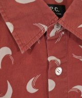 A.P.C.（アーペーセー）カジュアルシャツ 赤 サイズ:M メンズ/2200637472050