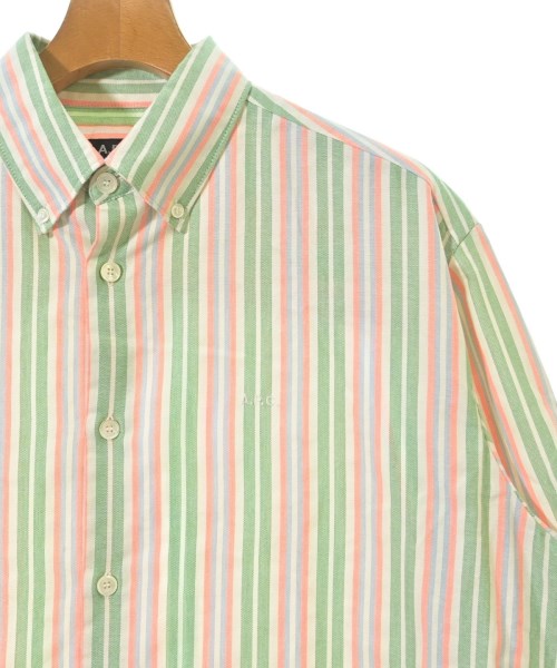 A.P.C.（アーペーセー）カジュアルシャツ 緑 サイズ:M メンズ/2200647109038