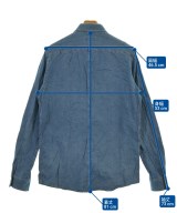 A.P.C.（アーペーセー）カジュアルシャツ 青 サイズ:M メンズ/2200637093033