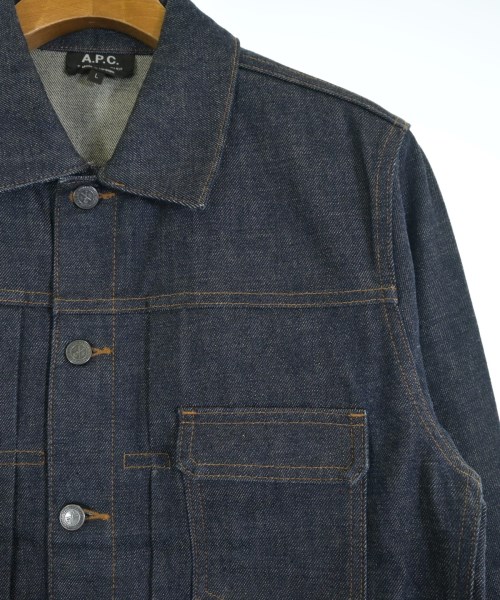 A.P.C.（アーペーセー）デニムジャケット 紺 サイズ:L メンズ/2200647541043