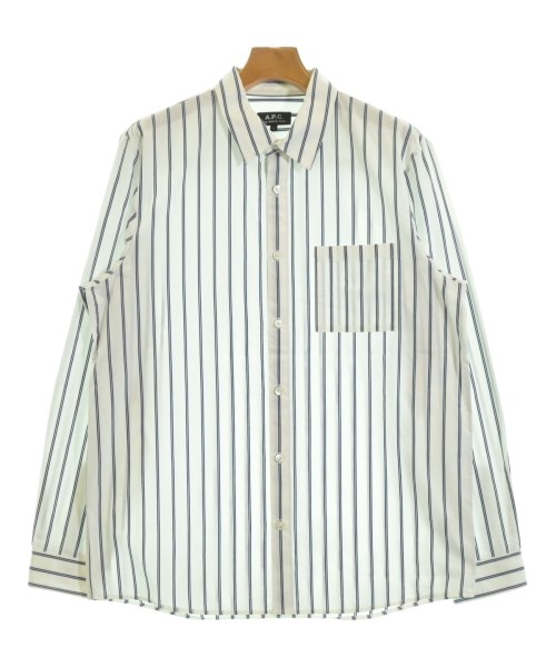 A.P.C.(アーペーセー)カジュアルシャツ 白 サイズ:L/2200647541050