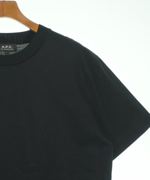 A.P.C.（アーペーセー）Tシャツ・カットソー 黒 サイズ:L メンズ/2200647541067