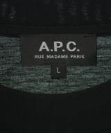 A.P.C.（アーペーセー）Tシャツ・カットソー 黒 サイズ:L メンズ/2200647541067