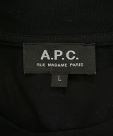 A.P.C.（アーペーセー）Tシャツ・カットソー 黒 サイズ:L メンズ/2200647541074