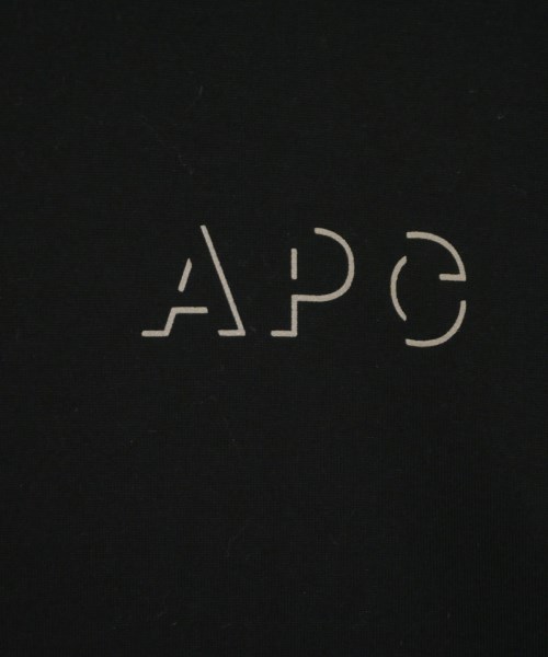 A.P.C.（アーペーセー）Tシャツ・カットソー 黒 サイズ:XL メンズ/2200647541081