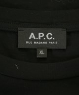 A.P.C.（アーペーセー）Tシャツ・カットソー 黒 サイズ:XL メンズ/2200647541081