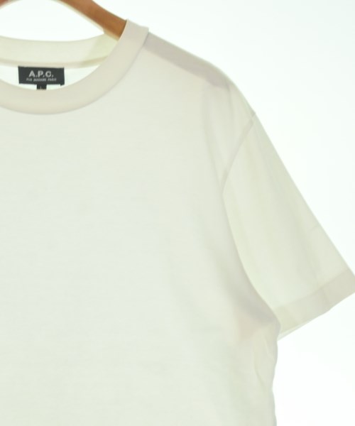 A.P.C.（アーペーセー）Tシャツ・カットソー 白 サイズ:L メンズ/2200647541104