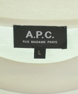 A.P.C.（アーペーセー）Tシャツ・カットソー 白 サイズ:L メンズ/2200647541104