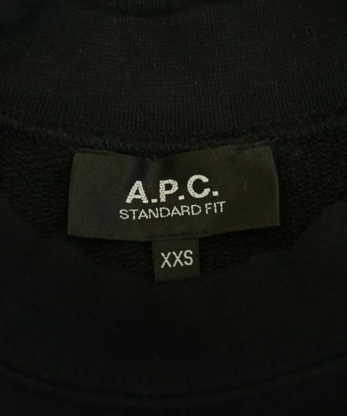 A.P.C.（アーペーセー）スウェット 黒 サイズ:XXS メンズ/2200647754030