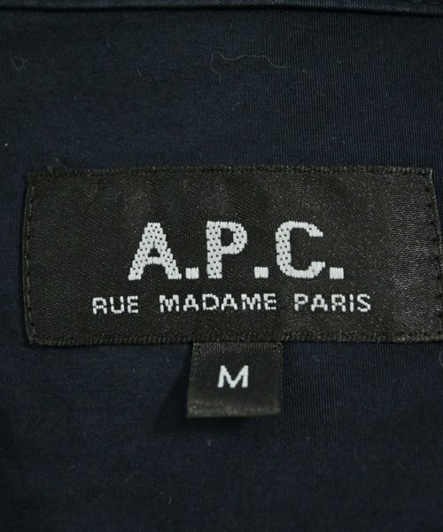 A.P.C.（アーペーセー）カジュアルシャツ 紺 サイズ:M メンズ/2200636261143