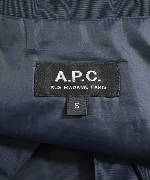 A.P.C.（アーペーセー）ステンカラーコート 紺 サイズ:S メンズ/2200636261204