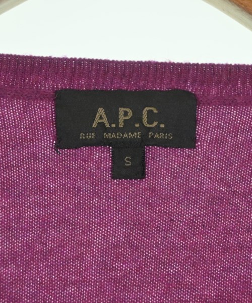 A.P.C.（アーペーセー）ニット・セーター 紫 サイズ:S メンズ/2200639485034