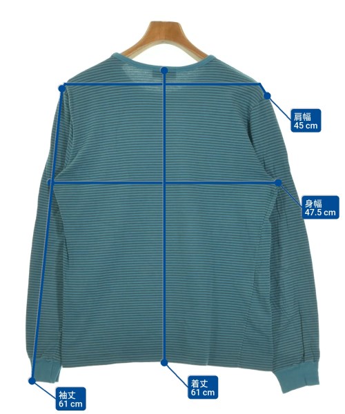 A.P.C.（アーペーセー）Tシャツ・カットソー 青 サイズ:1(S位) メンズ/2200639485072