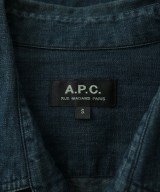 A.P.C.（アーペーセー）カジュアルシャツ 紺 サイズ:S メンズ/2200639485089