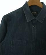 A.P.C.（アーペーセー）カジュアルシャツ 紺 サイズ:S メンズ/2200639485089