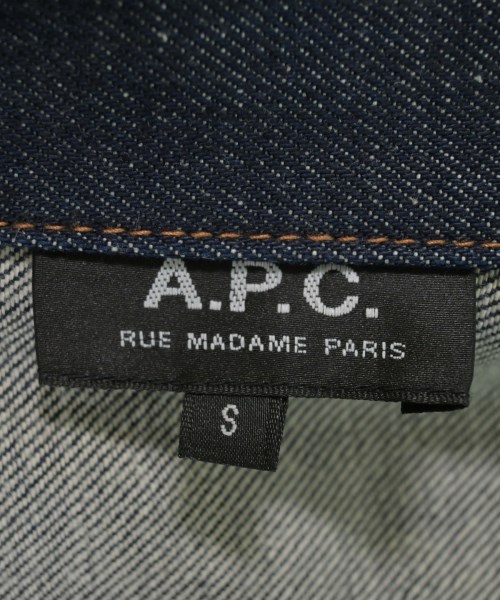 A.P.C.（アーペーセー）デニムジャケット 紺 サイズ:S メンズ/2200649440061