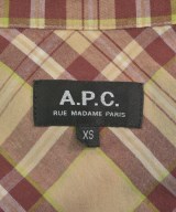 A.P.C.（アーペーセー）カジュアルシャツ ベージュ サイズ:XS メンズ/2200648924036