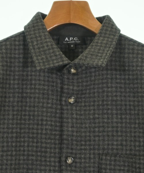 A.P.C.（アーペーセー）カジュアルシャツ グレー サイズ:M メンズ/2200635290199