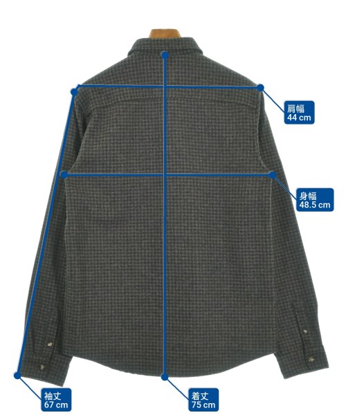 A.P.C.（アーペーセー）カジュアルシャツ グレー サイズ:M メンズ/2200635290199