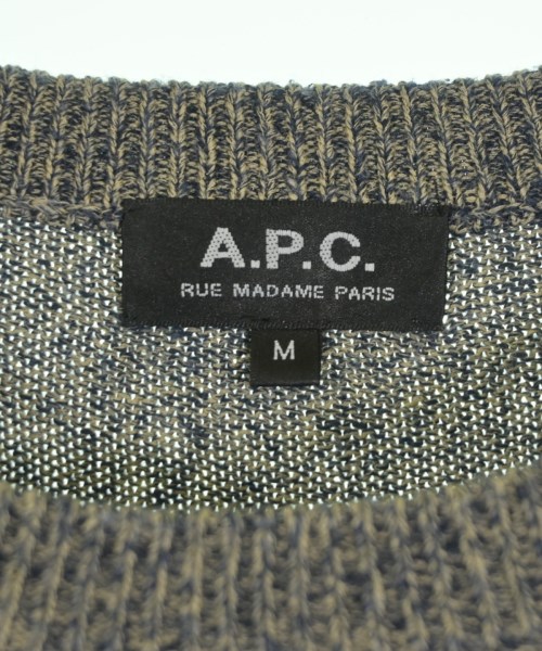 A.P.C.（アーペーセー）ニット・セーター 紺 サイズ:M メンズ/2200650556065