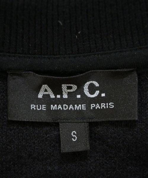 A.P.C.（アーペーセー）スウェット 黒 サイズ:S メンズ/2200650726024