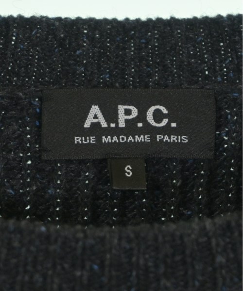 A.P.C.（アーペーセー）ニット・セーター 紺 サイズ:S メンズ/2200651133029