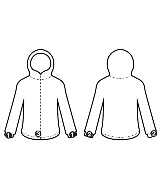 A.P.C.（アーペーセー）パーカー グレー サイズ:L メンズ/2200651396035