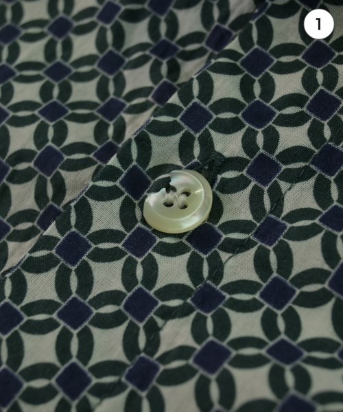 A.P.C.（アーペーセー）カジュアルシャツ 緑 サイズ:M メンズ/2200651396059