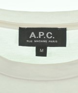 A.P.C.（アーペーセー）Tシャツ・カットソー 白 サイズ:M メンズ/2200640889067