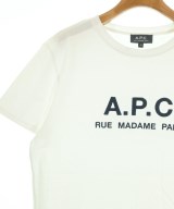 A.P.C.（アーペーセー）Tシャツ・カットソー 白 サイズ:M メンズ/2200640889067