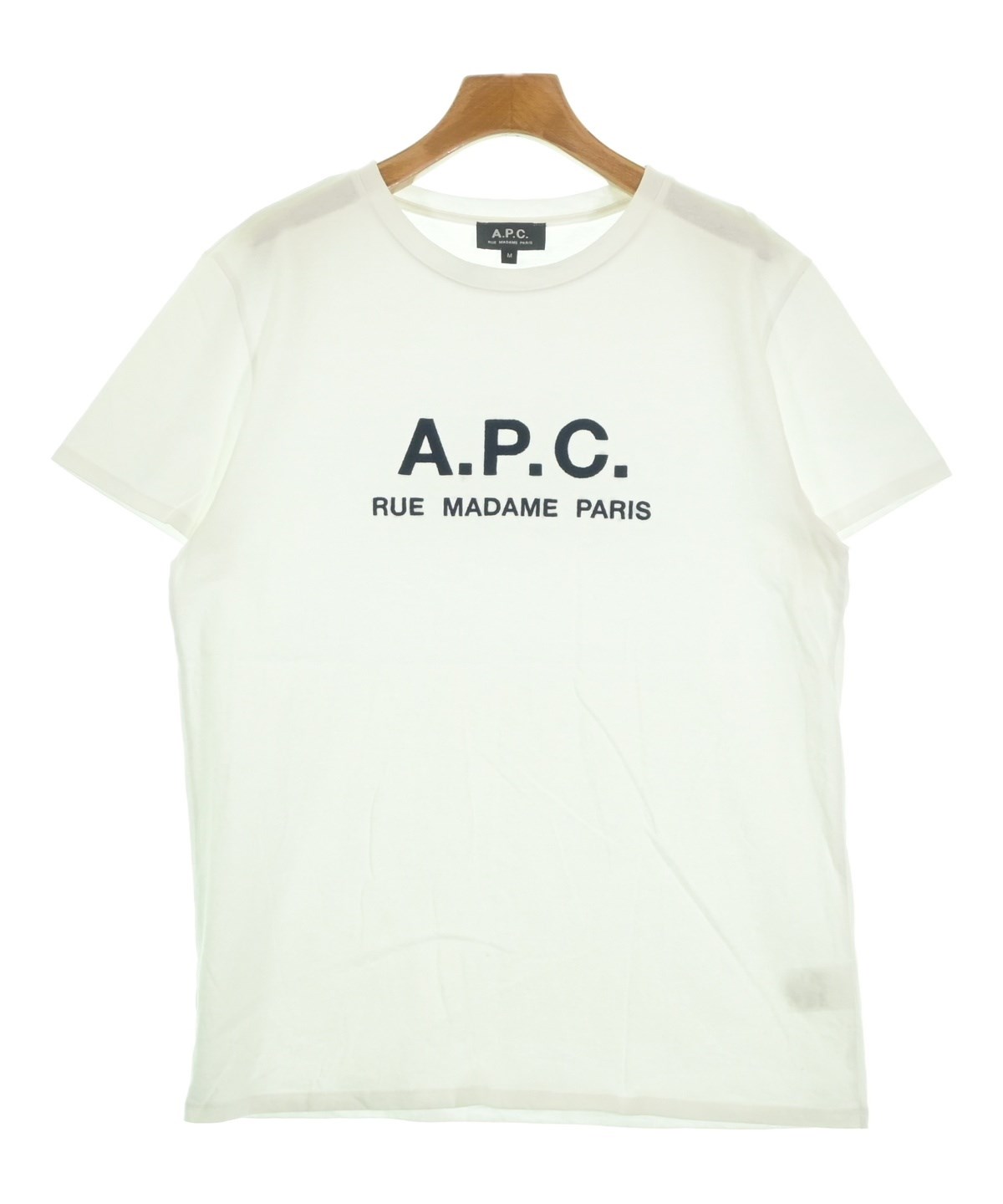 A.P.C.（アーペーセー）Tシャツ・カットソー 白 サイズ:M メンズ