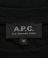 A.P.C.（アーペーセー）Tシャツ・カットソー 黒 サイズ:M メンズ/2200645018110