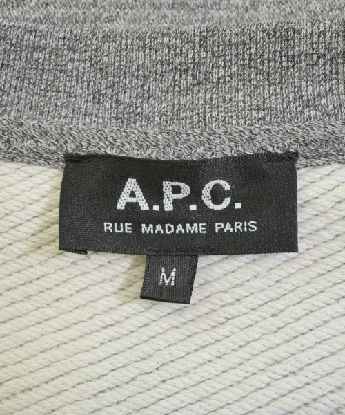 A.P.C.（アーペーセー）スウェット グレー サイズ:M メンズ/2200646189017