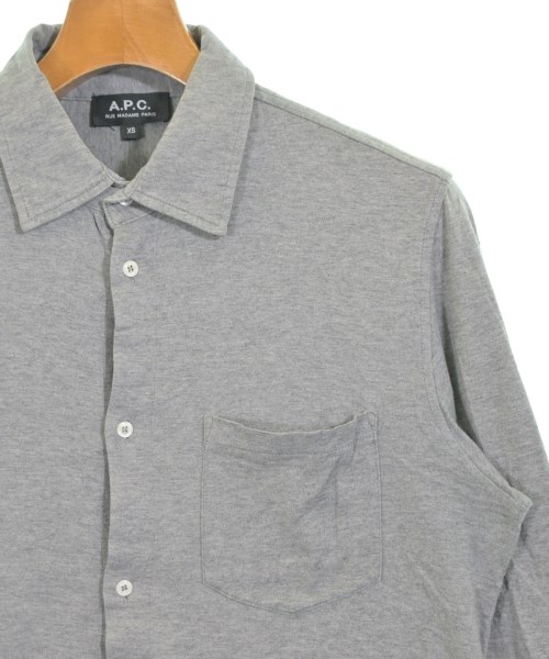 A.P.C.（アーペーセー）カジュアルシャツ グレー サイズ:XS メンズ/2200646189062