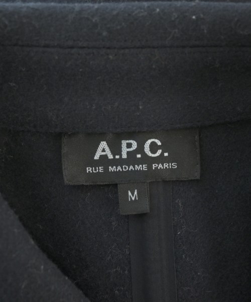 A.P.C.（アーペーセー）ステンカラーコート 紺 サイズ:M メンズ/2200652007022