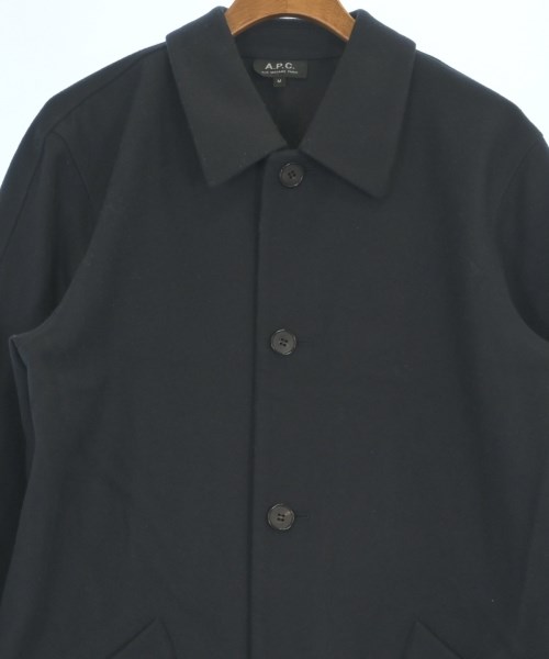 A.P.C.（アーペーセー）ステンカラーコート 紺 サイズ:M メンズ/2200652007022