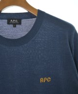 A.P.C.（アーペーセー）ニット・セーター 青 サイズ:L メンズ/2200652262063