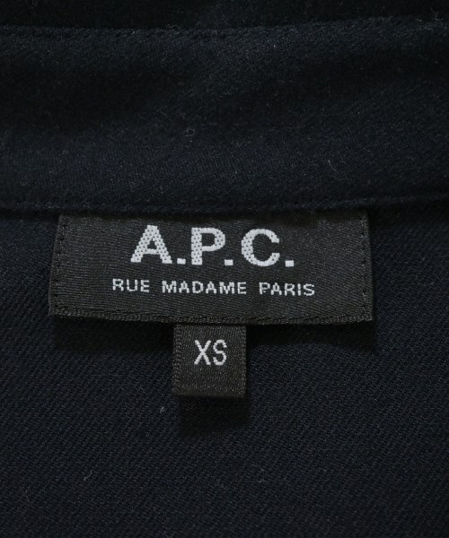 A.P.C.（アーペーセー）カジュアルシャツ 紺 サイズ:XS メンズ/2200651456418