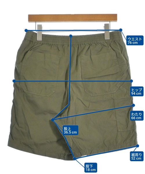 A.P.C.（アーペーセー）ショートパンツ カーキ サイズ:M メンズ/2200652651058