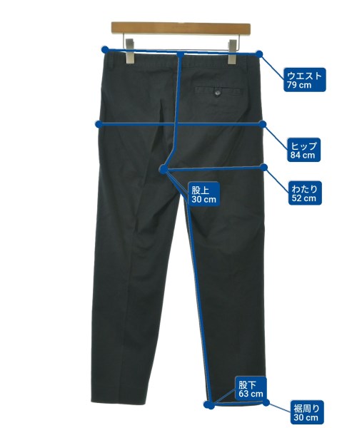 A.P.C.（アーペーセー）スラックス 黒 サイズ:S メンズ/2200621946062