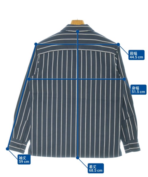 A.P.C.（アーペーセー）カジュアルシャツ 紺 サイズ:XS メンズ/2200621946093